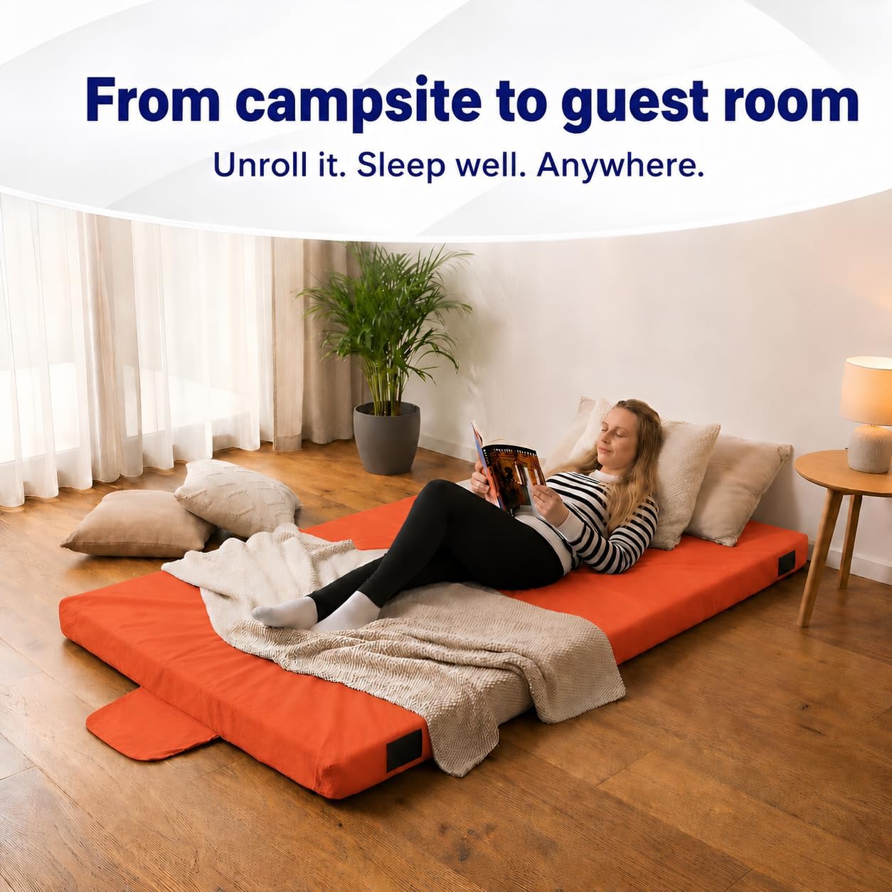 Hazli Matrix Air-Cell Memory Foam Camping Mattress