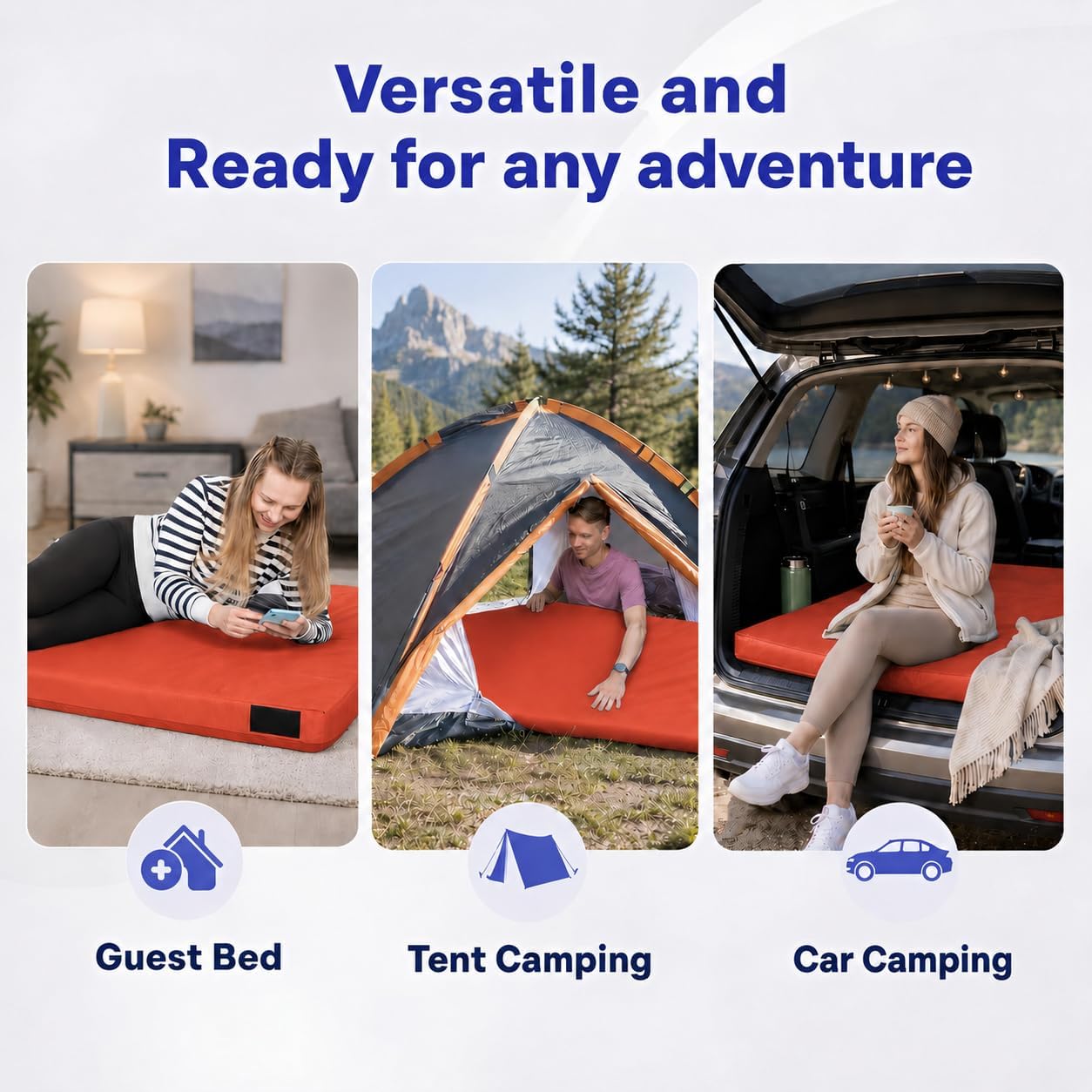 Hazli Matrix Air-Cell Memory Foam Camping Mattress
