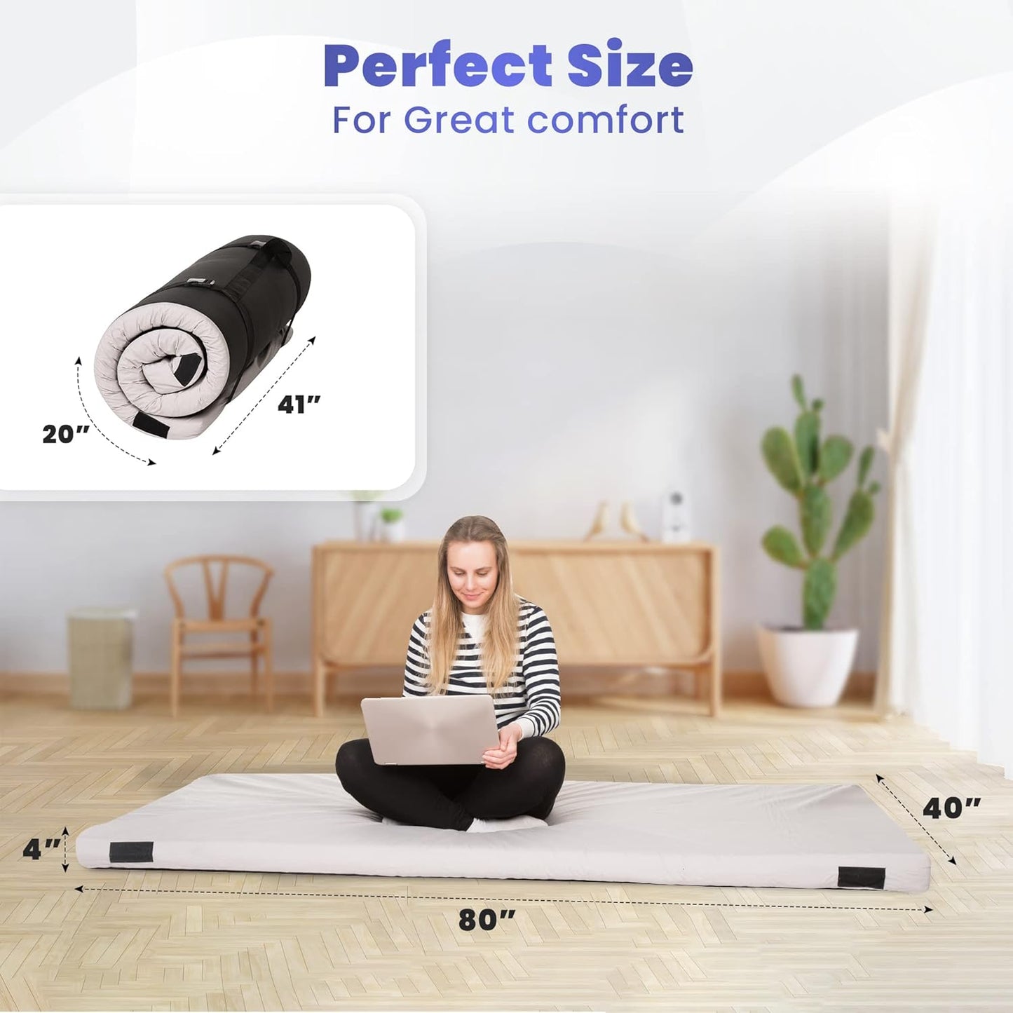 Hazli Matrix Air-Cell Memory Foam Camping Mattress