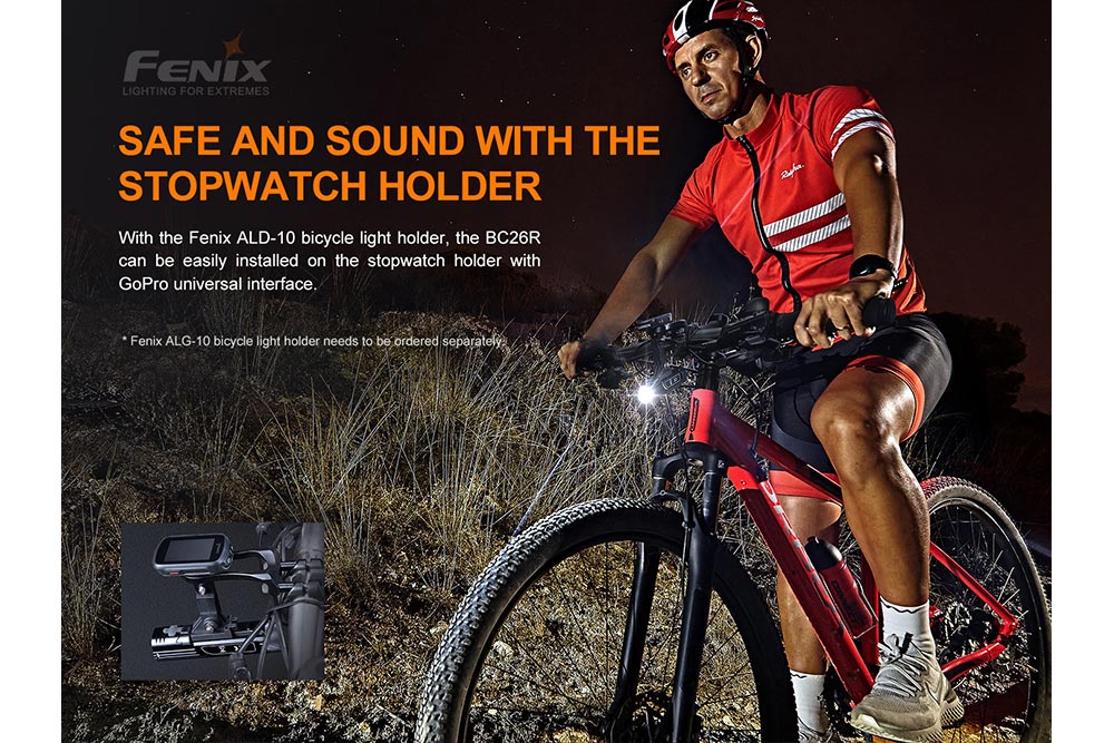 Fenix BC26R LED Bike Light 1600 Lumens USB Type C Rechargeable