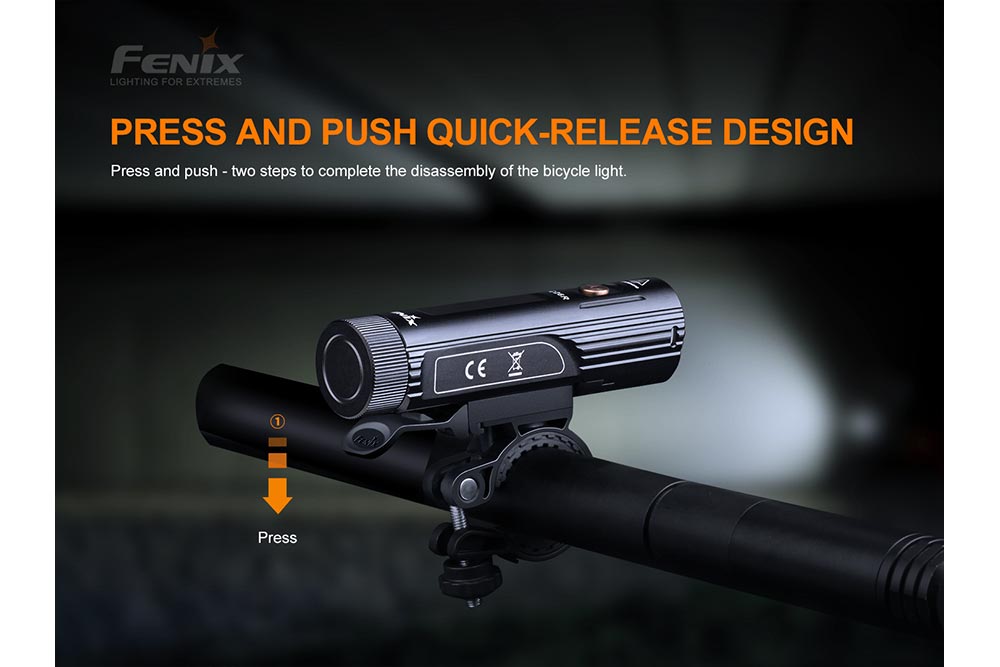 Fenix BC26R LED Bike Light 1600 Lumens USB Type C Rechargeable
