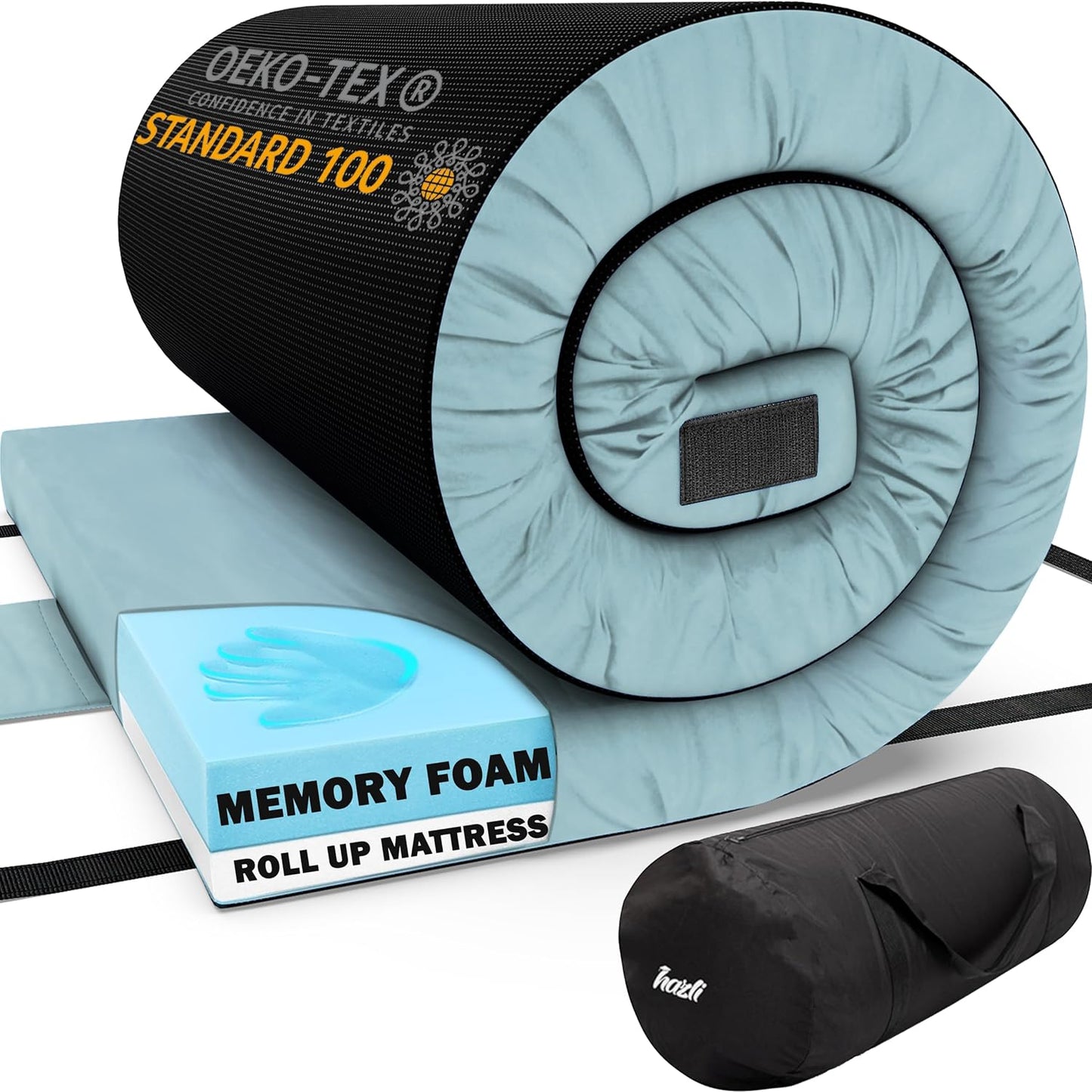 Hazli Matrix Air-Cell Memory Foam Camping Mattress