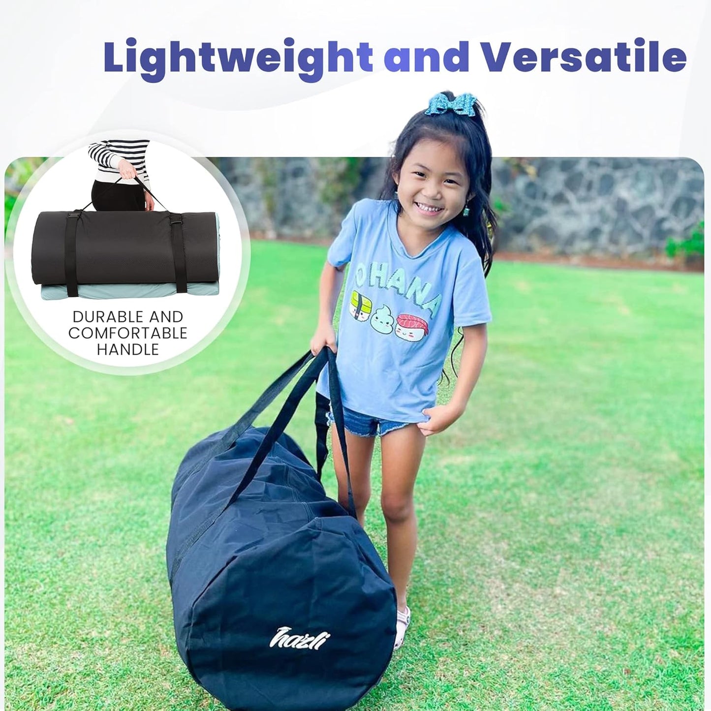 Hazli Matrix Air-Cell Memory Foam Camping Mattress