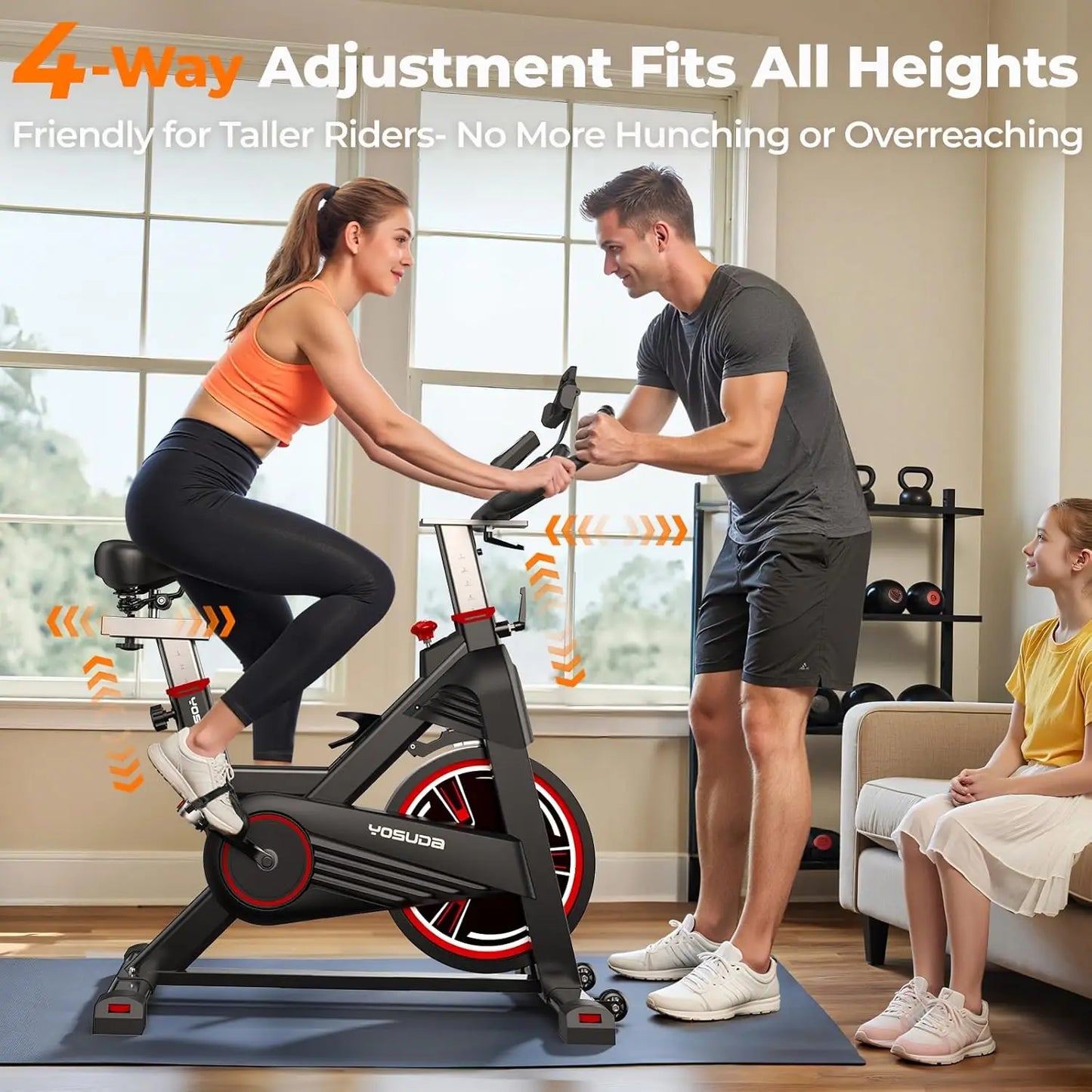 YOSUDA Pro Magnetic Exercise Bike For Home Use