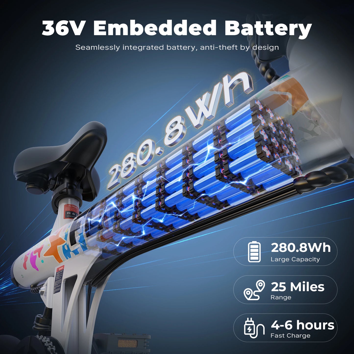 NV14-ST Electric Bike 36V 500W Peak Motor 14-Inch City Commuter