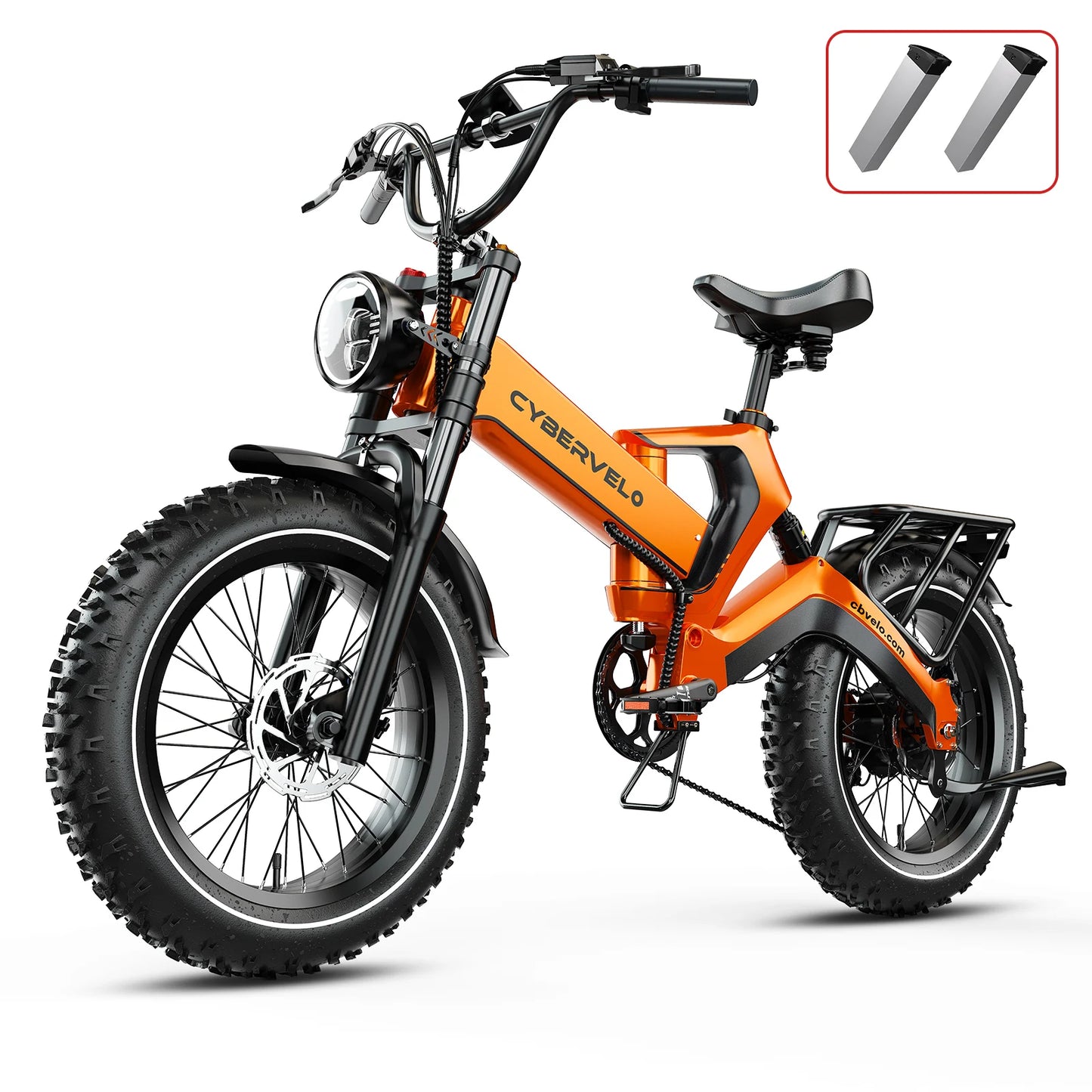 CYBERVELO Luxury Foldable Ebike With 2000W Motor And Long Range