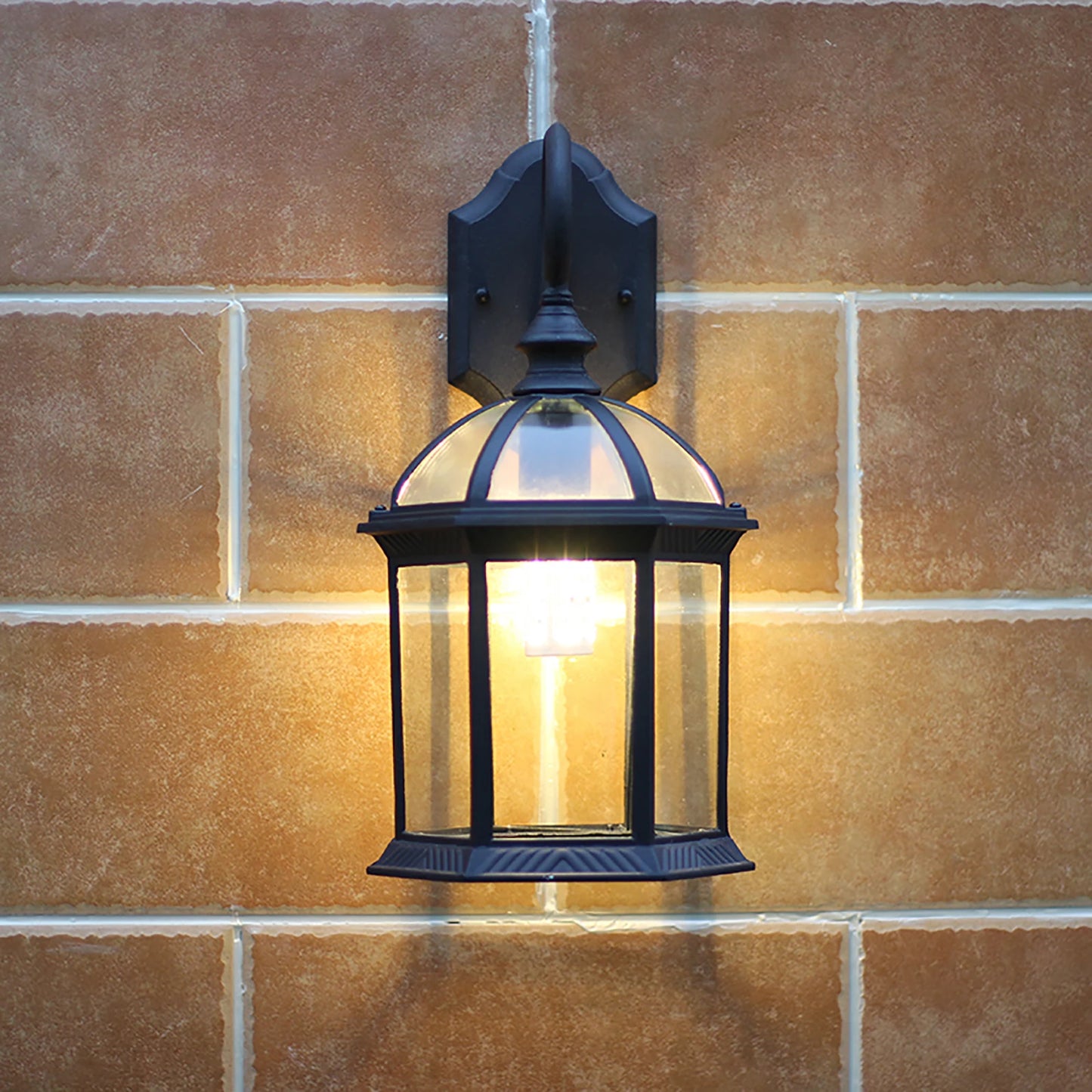 Outdoor LED Wall Light Fixtures - Waterproof Exterior Wall Lantern W/ Anti-Oxidation Coating, Durable Thick Metal Sconce Porch