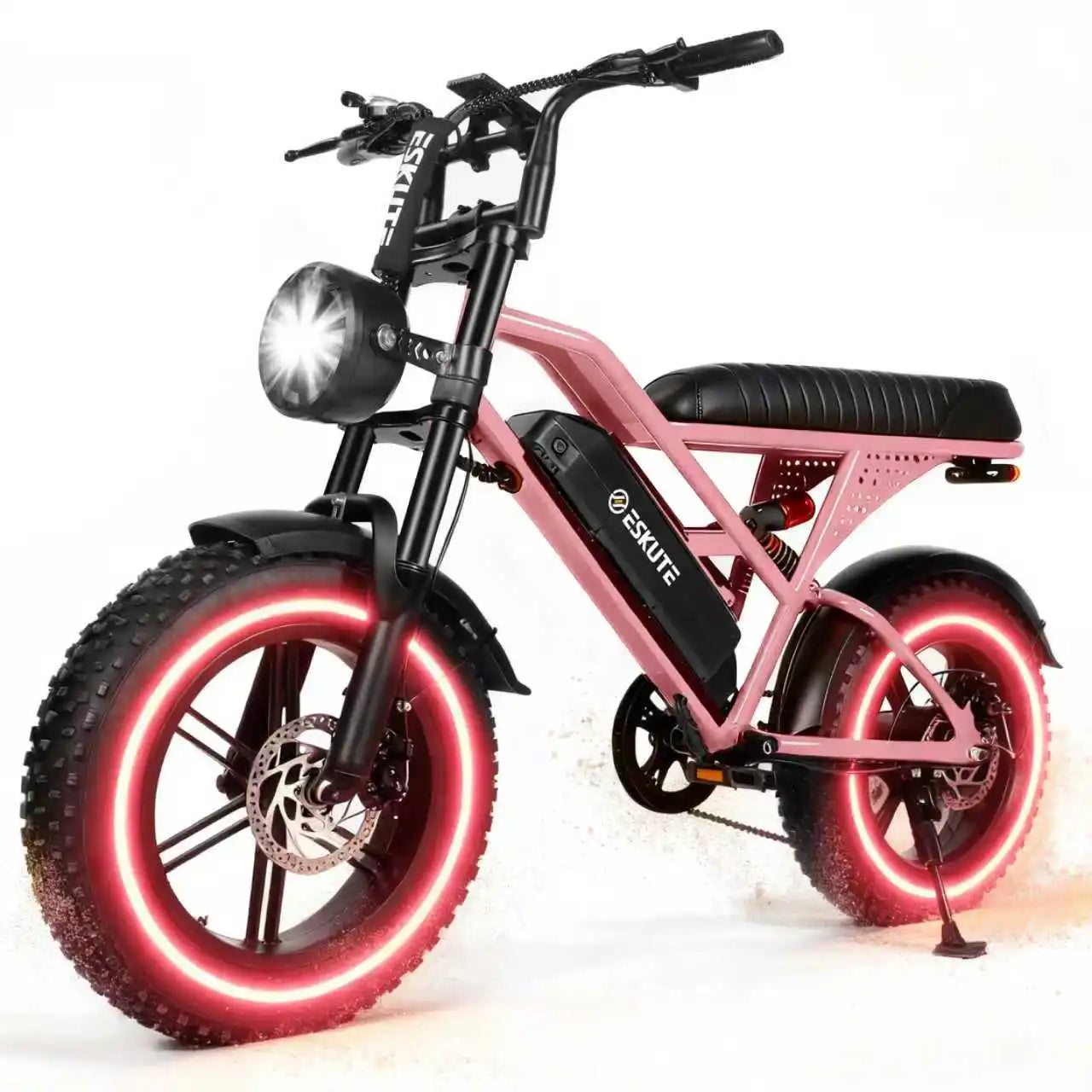 Eskute V100 Electric Bike 1500W Peak Suspension 60 Mile Range