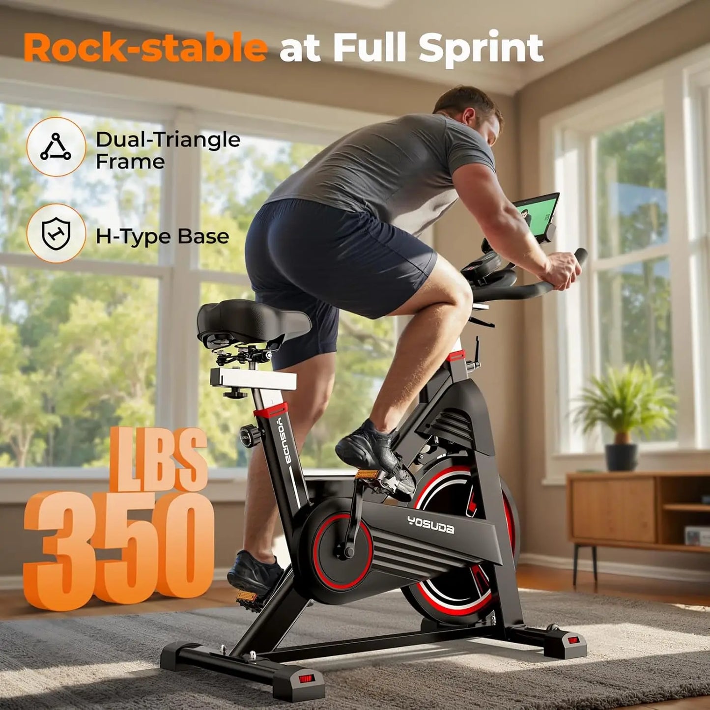 YOSUDA Pro Magnetic Exercise Bike For Home Use