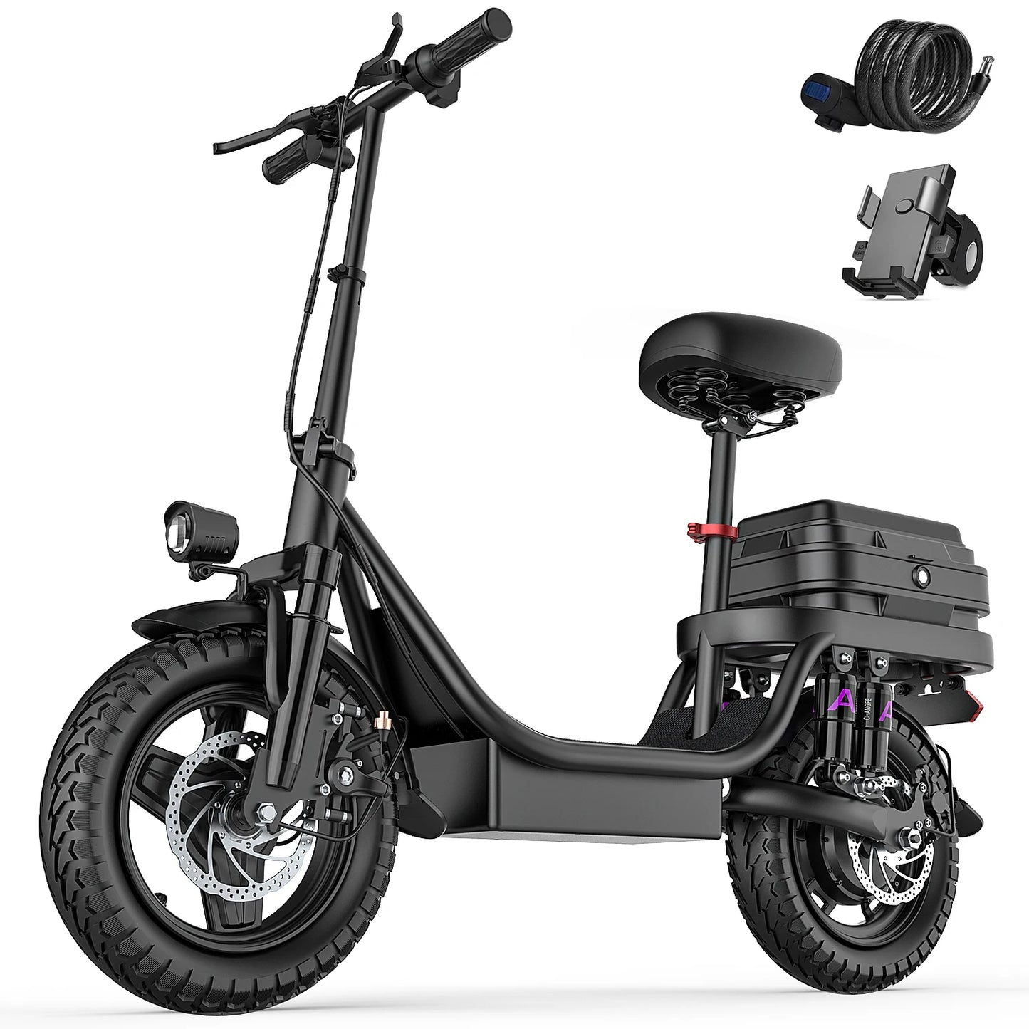 UPlee GQ8 Folding Electric Bike 250W 48V Battery Commuter Ready