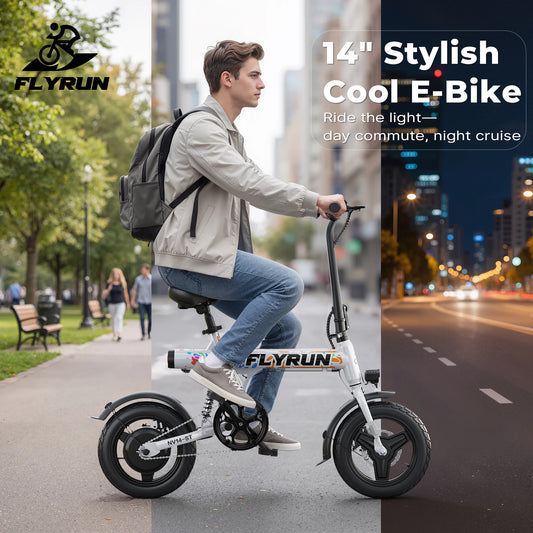 NV14-ST Electric Bike 36V 500W Peak Motor 14-Inch City Commuter