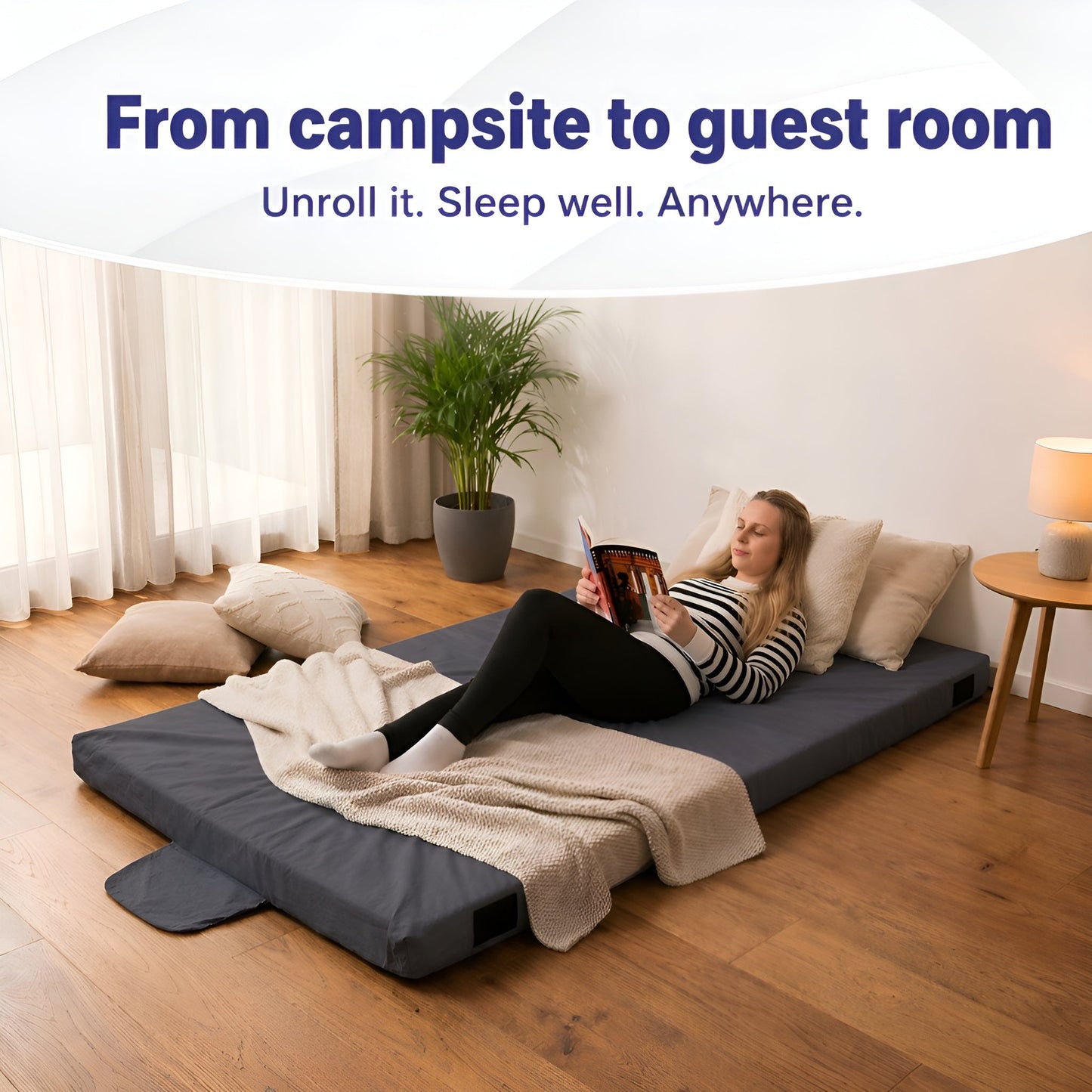 Hazli Matrix Air-Cell Memory Foam Camping Mattress