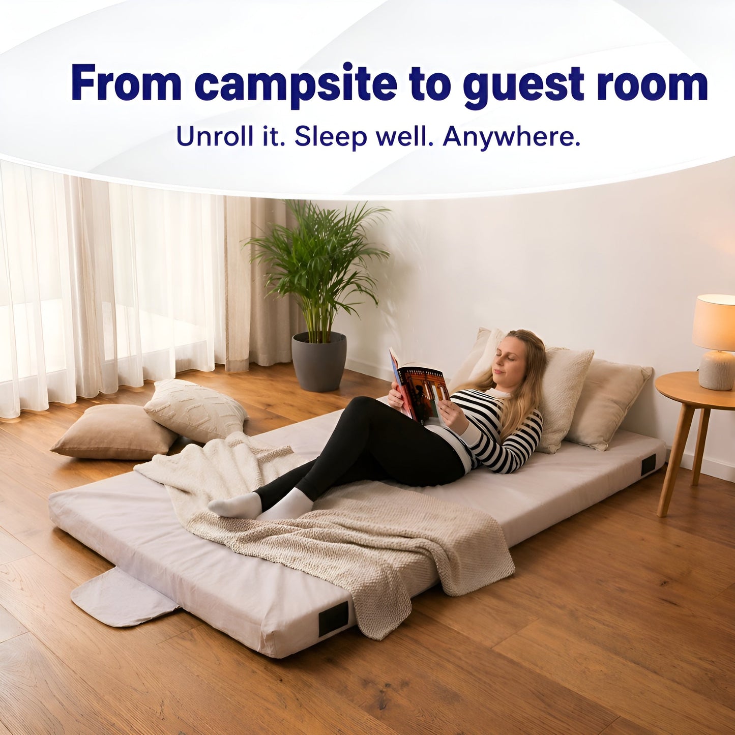 Hazli Matrix Air-Cell Memory Foam Camping Mattress