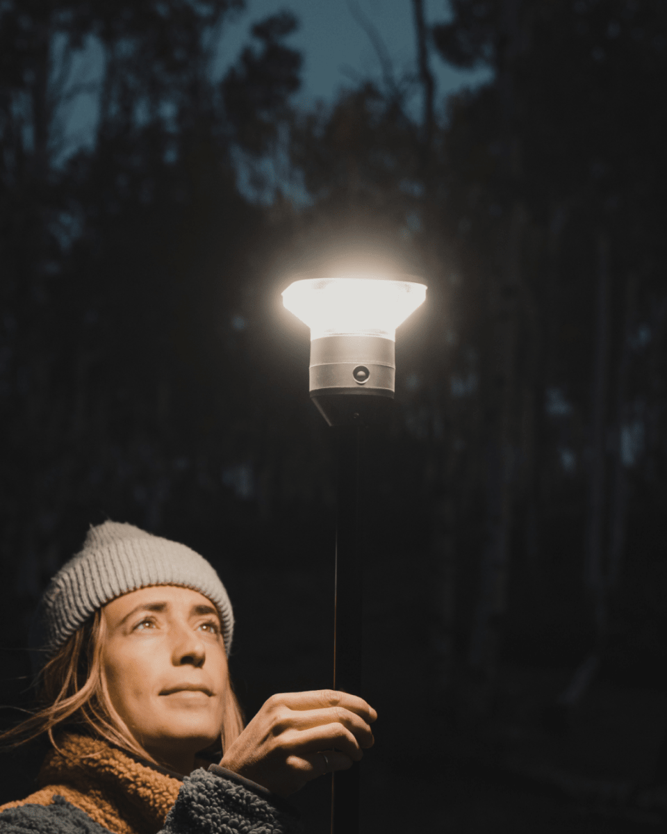 LightRanger 1200 Rechargeable LED Lantern With Telescoping Pole Tripod