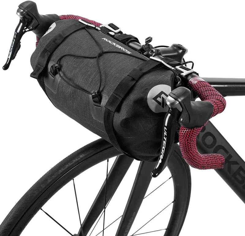 ROCKBROS Barrel Shaped Waterproof Handlebar Bag For Adventures