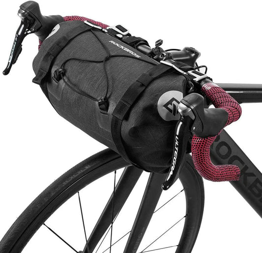 ROCKBROS Barrel Shaped Waterproof Handlebar Bag For Adventures