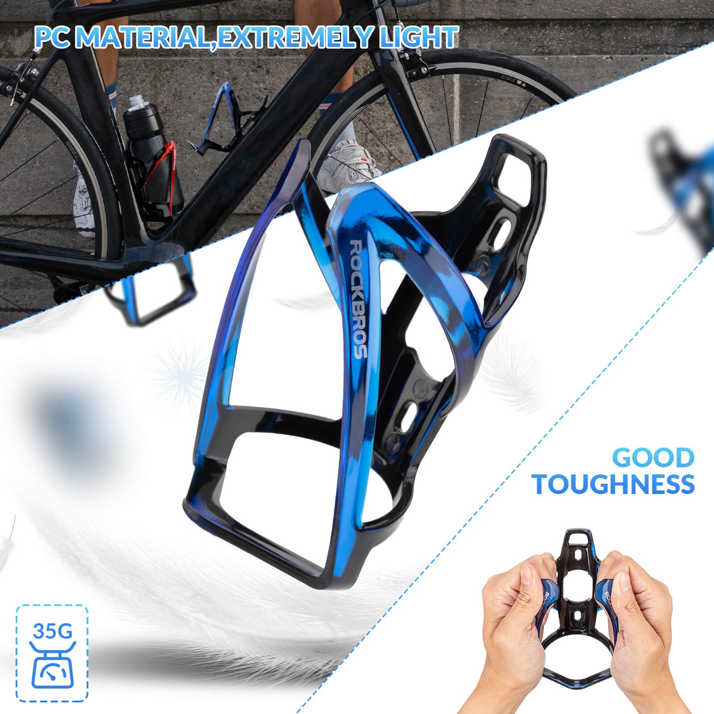 ROCKBROS FK-338 Lightweight Universal Bike Water Bottle Cage
